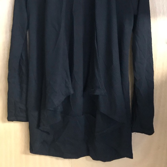 AMBIANCE LONG SLEEVE HI.LOW HEM CARDIGAN - Picture 5 of 9